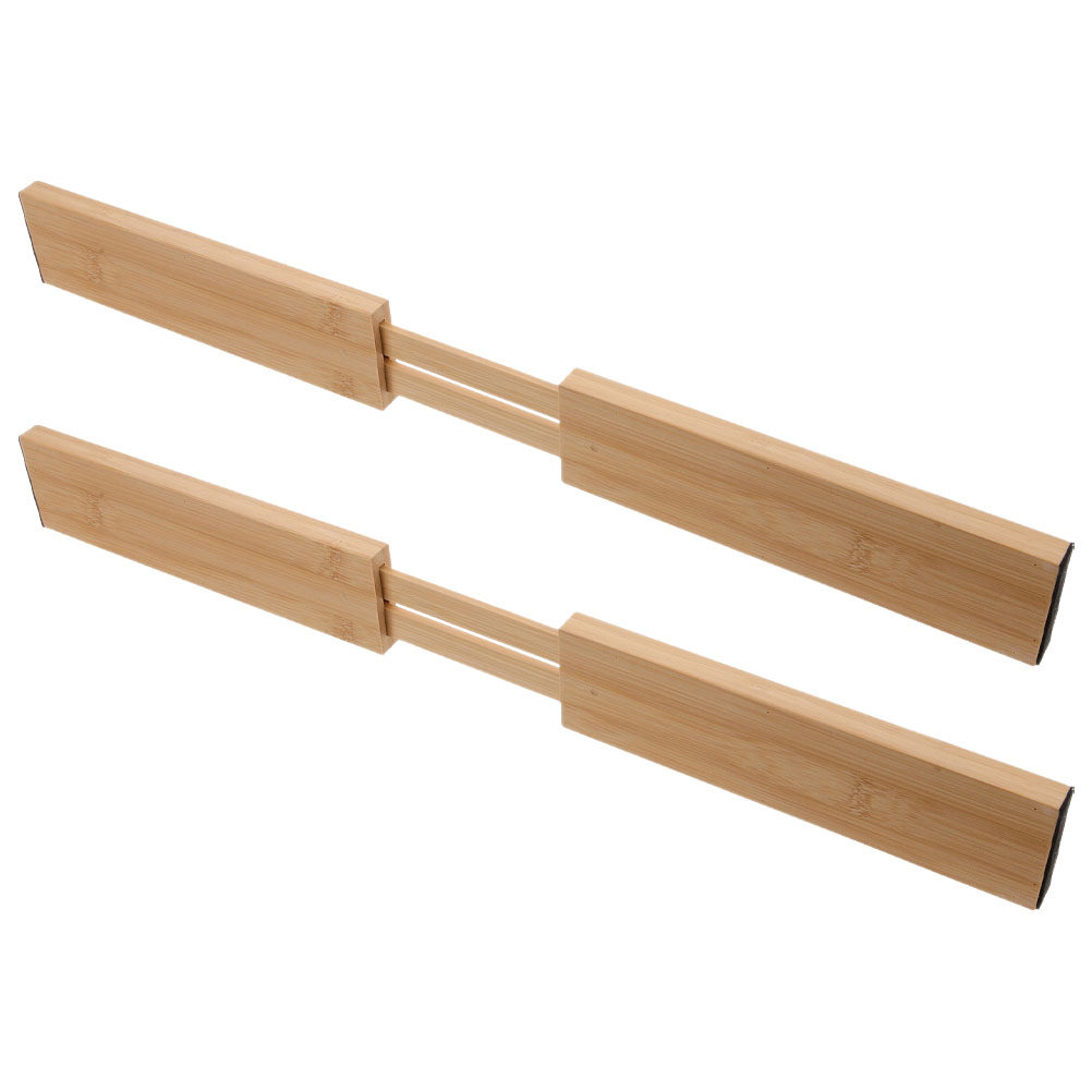 Bamboo Cutlery - 2 szt. Bambusowe przegródki do szuflad,