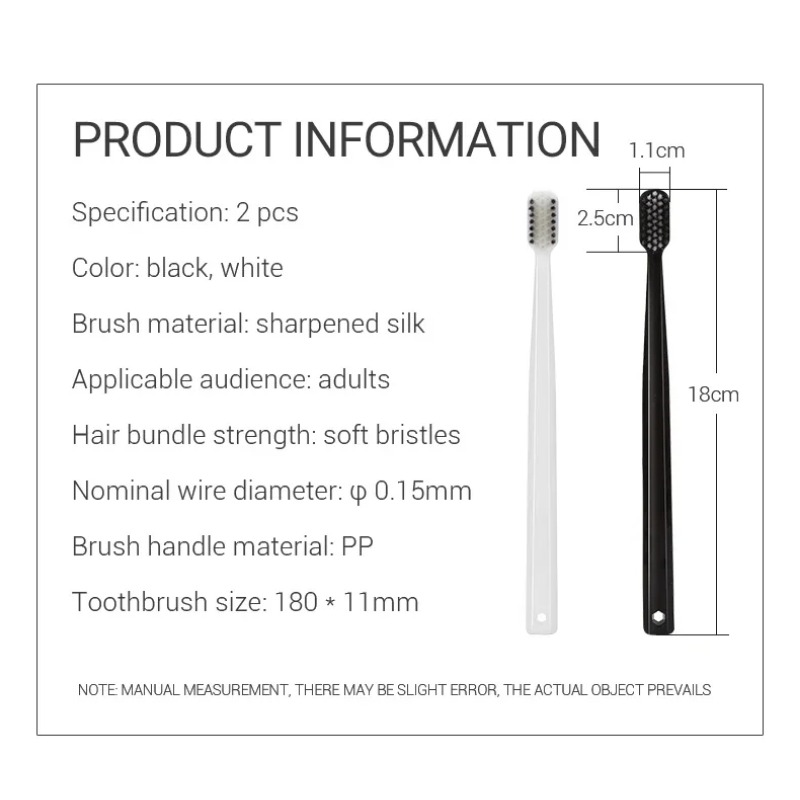 2-10 szt. Ekologiczne szczotec – Bamboo Toothbrush recenzja i cena